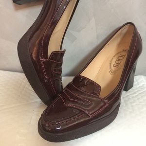 Tod’s Patent Leather Pumps Size 9